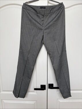 Signature by Larry Levine Gray Pinstripe Women's Dress Pants